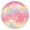 Colorful Cloud Star, variant on Colorful Rainbow Tie Dye Spiral Pattern Round Fitted Tablecloth with Elastic Edge,Dining Table Cover Waterproof,Outdoor Round Tablecloth for Camping,Dining,Indoor and Outdoor