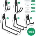 thumbnail image 2 of HUGFEGWE 12 PCS Heavy Duty Garage Hooks, Wall Mount Garage Storage Hooks for Hanging Garden and Garage Tools, Power Tools Ladder Bikes Ropes CA919-161634, 2 of 7
