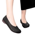 thumbnail image 3 of Sngxgn Women's Ballet Flat Slip On Flats Shoes Classic Flat Shoes Casual Dress Shoes Ballet Flat Walking Shoes(Black,37), 3 of 7