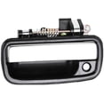 thumbnail image 2 of Front Left Exterior Door Handle Fits for Toyota Tacoma Driver Side Outer Door Handles Replace 69220-35020 (Black Plastic + Chrome), 2 of 5