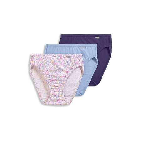 

Jockey Womens Plus Size Elance French Cut 3 Pack Underwear Cuts 100% cotton