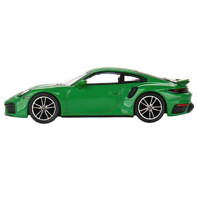 Mini GT Porsche 911 Turbo S - Python Green - Walmart.com