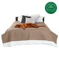 thumbnail image 4 of FurHaven Pet Products Quilted Twill Waterproof Bed/Furniture Protector - Brownstone, Small/Twin, 4 of 13