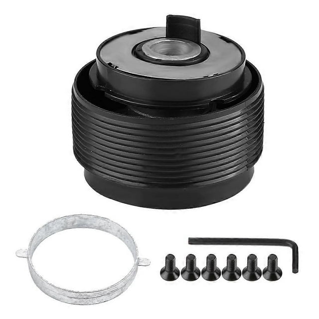 Aluminum Alloy Car Steering Wheel Hub Quick Release Adapter Kit