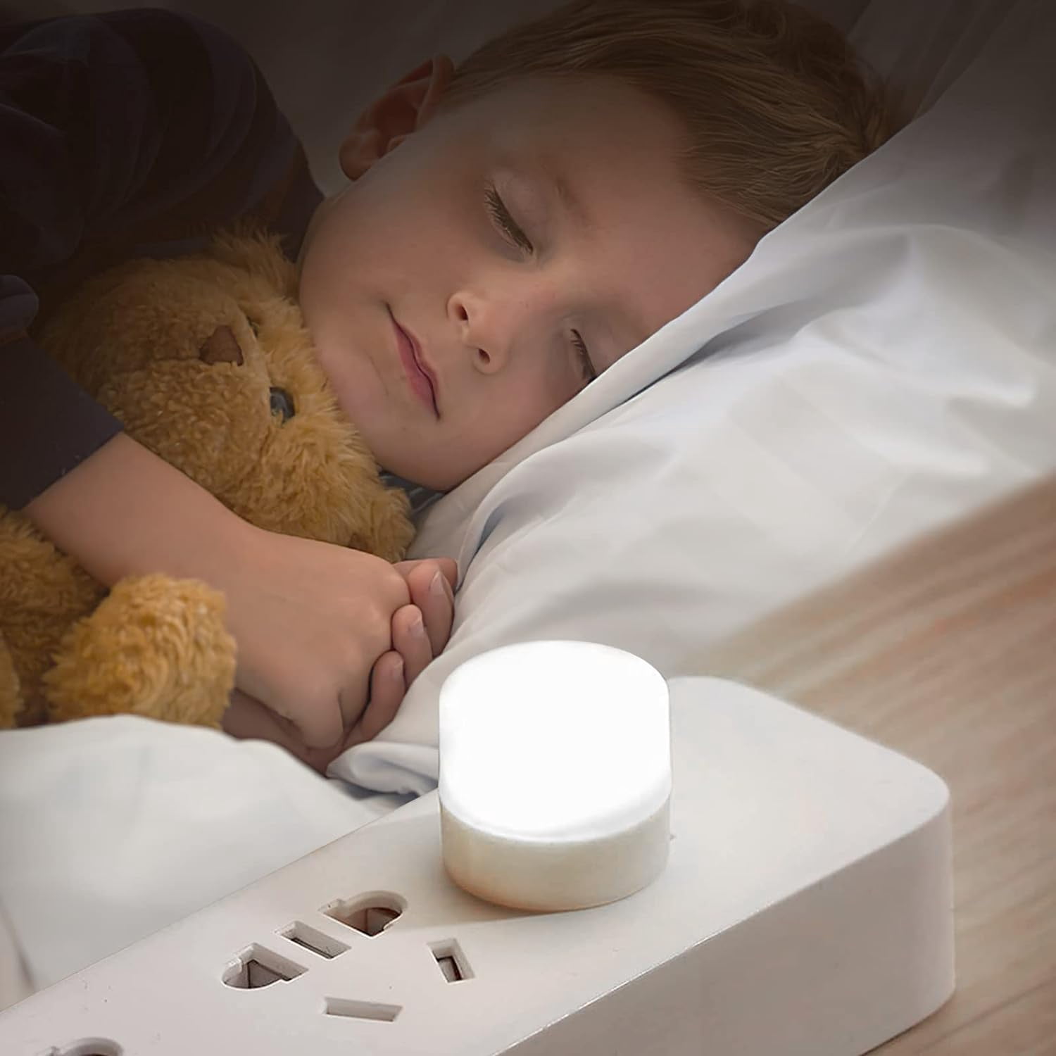 LINLIN 9Pcs Mini USB Night Lights Portable Bedside LED Plug in Bulbs Night Lights USB Plug in LED Toilet Bedroom Lights for Baby Sleep Bathroom Car Nursery Kitchen Lamps USB Reading Lights