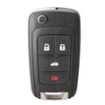 thumbnail image 4 of GLFSIL Remote Key Fob For Chevy Cruze 2010 2011 2012 2013 2014 2015 2016 + Free Cut, 4 of 7