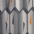 thumbnail image 4 of DESIGN ART Designart 'Abstract Retro Triangular Geometrics' Mid-CenturyCurtain Single Panel 52 in. wide x 84 in. high - 1 Panel 84 Inches, 4 of 5