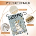 thumbnail image 4 of RKSTN Polyester Fl Ag Easter Outdoor Garden Flag Bunny Pattern Printed Polyester Flag, 4 of 5