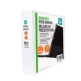 thumbnail image 3 of PEN+GEAR 1.5" DURABLE VIEW BINDER, Slant D-Ring,  WHITE, 3 of 3