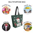 thumbnail image 7 of FORMRS Womens Canvas Tote Bag with Zipper Inner Pocket Shoulder Handbag, Christmas Dog, 7 of 7