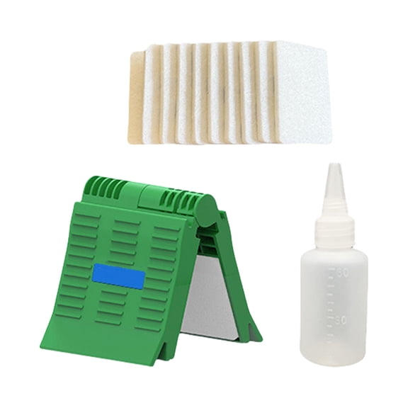 Portable Fiber Optics Cleaning Tool Comes With Alcohols Bottle And 10 Replaceable Wipes For Data Centers