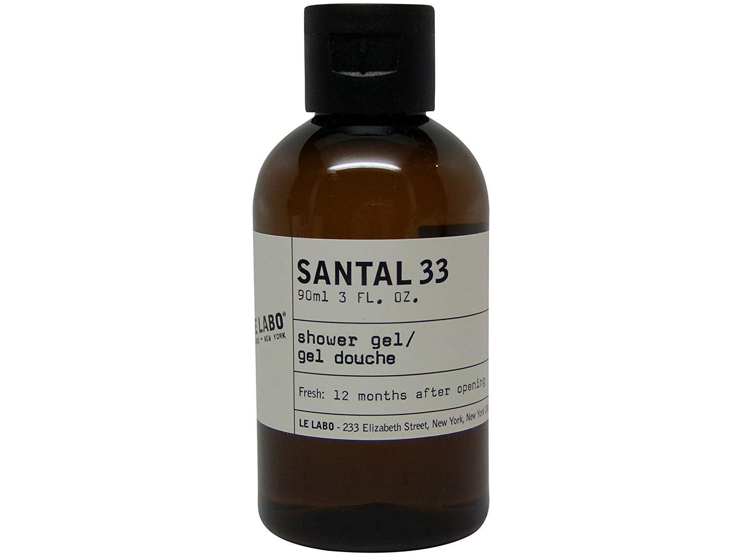 Le Labo Santal 33 Shower Gel lot of 2 each 3 Oz Bottles. Total of 6 Oz