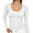 White-c, variant on Vivianyo HD Women's Ribbed Knit Slim Fit Casual Crop Top, Scoop Neck Long Sleeve Basic Tops for Women Casual Basic Shirts, Sizes S-2XL