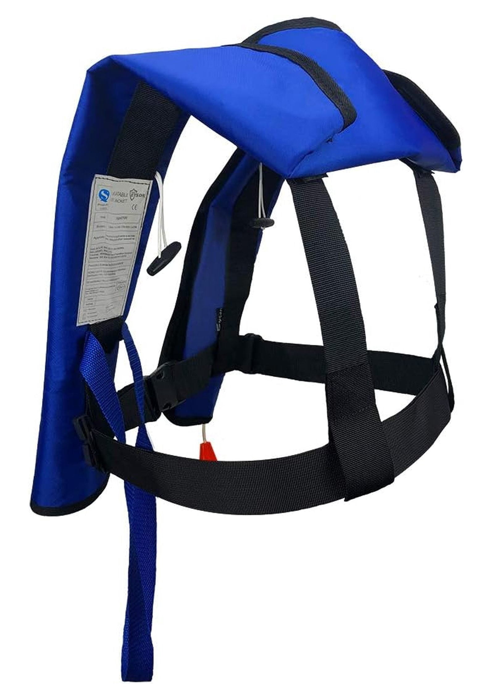Inflatable Life Life Vest Basic Automatic/Manual (Blue Auto)