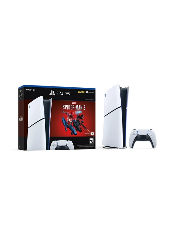 Playstation 5 Digital Console Slim - Marvel's Spider-Man 2 Bundle