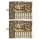 thumbnail image 1 of Retro Guan Gong Abacus Keychain Pendant Vintage Style Lucky Charm Hanging Decor for Bag Backpack Durable Workmanship, 1 of 5