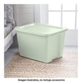 thumbnail image 3 of Caja de transporte Sterilite de plástico de 68 Litros con Tapa, Verde, 3 of 4