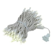 Novelty Lights Warm White 100 LED Christmas Mini Light Set (white Wire, 34 Feet)