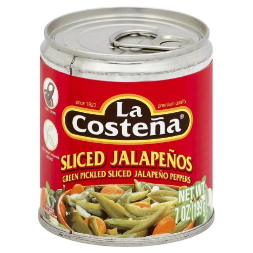 (Pack of 24) La Costeña Sliced Jalapeño Peppers 7 Oz