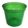 thumbnail image 2 of Slotted Orchid Pots by rePotme - Growers Assortment (4 pots - 1 Each, Green Emerald), 2 of 3