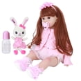 thumbnail image 3 of Muñeca de silicona para bebés, muñeca de silicona para bebés recién nacidos, muñeca para niñas recién nacidas, máxima comodidad, 3 of 14