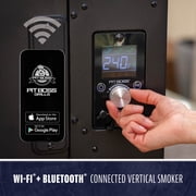 Pit Boss Sportsman 5 series Pellet Vertical Food Smoker with Bluetooth® and Wi-Fi ® Digital Display