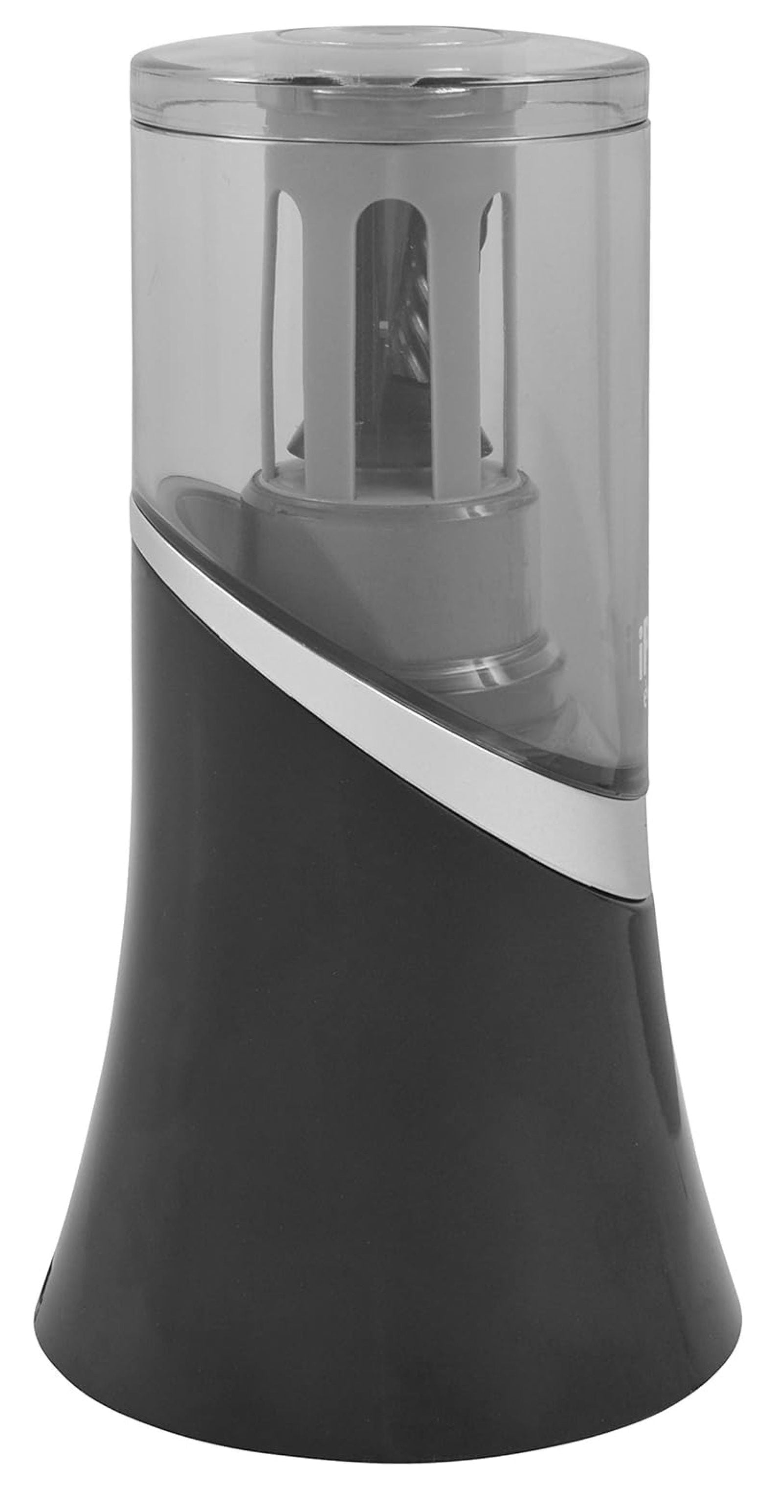 14888 iPoint Evolution Electric Pencil Sharpener, Black and Silver