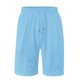 thumbnail image 1 of Pantalones de Cintura Elástica para Hombre Nuevo Estilo Color Sólido Pantalones Cortos de Moda Casual con Bolsillos Y Cintura de Encaje, Algodón Verano, 1 of 4