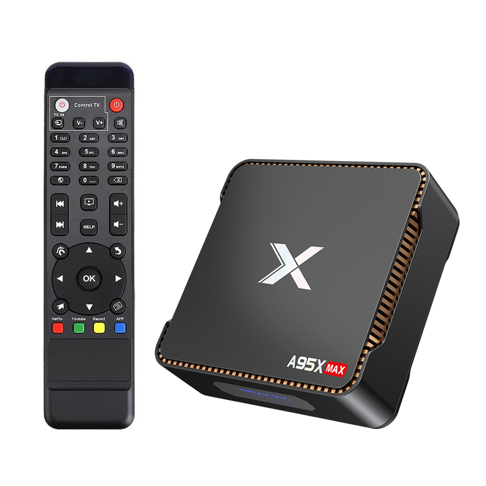 A95X MAX Smart Android 8.1 Amlogic S905X2 4GB / 64GB UHD 4K Set Top Box ...