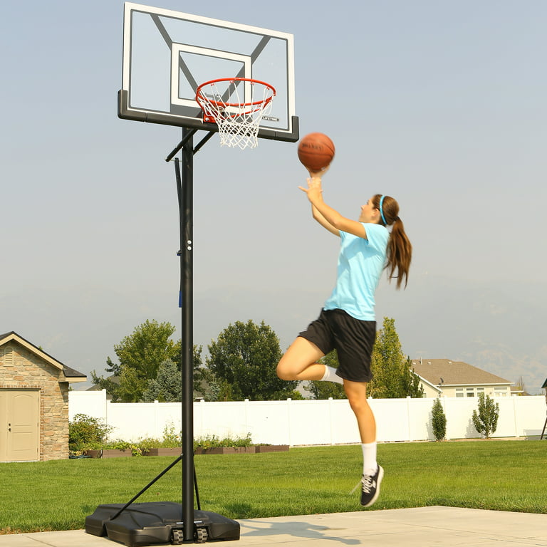 Lifetime Adjustable Portable Basketball Hoop, 48 inch Polycarbonate (90491)