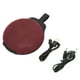 thumbnail image 2 of Altavoz Bluetooth IPX7 impermeable estéreo emparejamiento pequeño altavoz inalámbrico portátil para el hogar viajes al aire libre rojo oscuro, 2 of 5