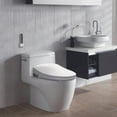 thumbnail image 4 of Inus IS-2200BB Elongated Electric Heated Bidet Toilet Seat, White, 4 of 4