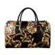 thumbnail image 1 of Noisydesigns-Bolso de viaje de PU con cremallera para hombre y mujer, bandolera Unisex, Maleta Floral dorada europea, envío directo, 1 of 4