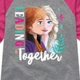 thumbnail image 3 of Frozen 2 - Leading Together - Toddler And Youth Girls Raglan Graphic T-Shirt, 3 of 4