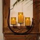 thumbnail image 5 of Set de 3 velas LED sin llama de Lamp Homemory, color dorado, 5 of 8