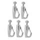 thumbnail image 5 of BESTYASH 5Ud Para Riel De Ajustables Y Resistentes En Plata, 5 of 7