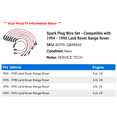 thumbnail image 2 of Spark Plug Wire Set - Compatible with 1994 - 1998 Land Rover Range Rover 1995 1996 1997, 2 of 2