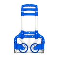thumbnail image 3 of IVV Folding Hand Truck Dolly, Aluminum Portable Cart with Telescoping Handle and Rolling Swivel Wheels - Blue, 3 of 10