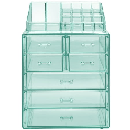 Chest For Hallway Sorbus Dresser with 4 Drawers - Furniture Storage Tower Unit for Bedroom, Hallway, Closet, Office Organization - Steel Frame, Wood Top, Easy Pull Fabric Bins (4 Drawer Dresser - Gray) ()