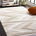 thumbnail image 2 of SAFAVIEH Trends Francis Geometric Area Rug, Beige/Ivory, 5'3" x 7'6", 2 of 8