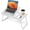 White, variant on Lap Desk for Couch/Sofa/Floor, 5-Angle Adjustable Bed Desk with Foldable Legs &Cup Holder, Light Weight Bed Tray Table for Writing/Eating/Reading, Portable Laptop Stand for Adults, Kids