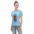 thumbnail image 4 of Women's Basic Short Sleeve T-Shirt Super Saiyan, 4 of 6