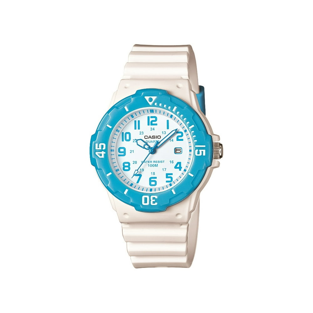 casio classic 3 hands analogue date watch