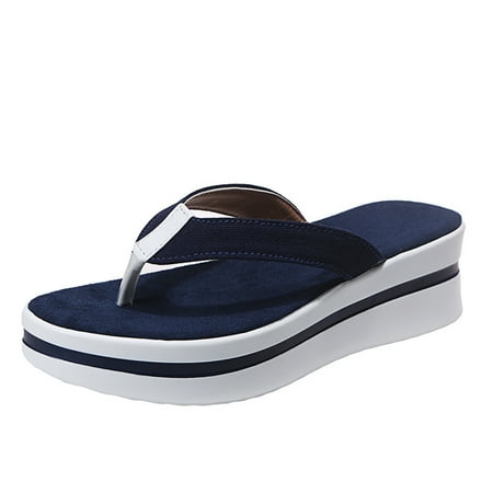 

Slippers for Women Fashion Women Sandals Wear Lazy Summer People Thick-Soled Casual Slippers Shoes