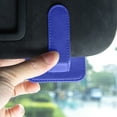 thumbnail image 6 of Car Eyeglasses Clips, Sunglasses Holders, Leather Car Storage Clip, Car Visor Card Holders, Multifunctional Design, Easy Installation, Compact Size, Durable, Protective, 6 of 6