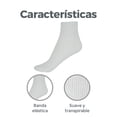 thumbnail image 2 of Pack 6 pares de calcetines cortos calcetines por encima del tobillo para hombre d'Ssentials, 2 of 5