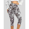 thumbnail image 4 of Legging Mujer Capris Bermuda Mallones Leggins Mayon Mallas UNITALLA, 4 of 5
