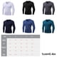 thumbnail image 4 of Guardurnaity Camiseta de compresión ligera y cómoda para hombre, camiseta de manga larga con cuello en V, camisetas largas para hombre Camisetas, 4 of 6