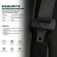 thumbnail image 5 of Xotic Tech 2PCS Interior Black Anti-Scratch Car Seat Belt Buckle Sleeve Safety Covers Protector Universal for Cars, Vans, Trucks, 5 of 8