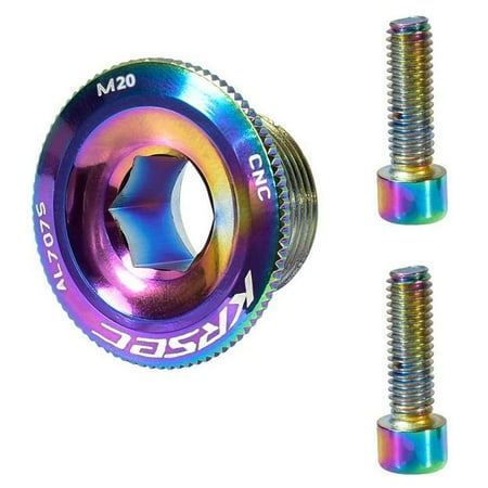 

Bike Crank Bolts M18 M20 Crank Fixing Bolt Bicycle Cranket Screw Aluminum Alloy for Mountain Road Bike